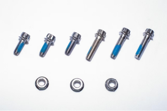 十二个角法兰面右螺纹螺钉SUS304